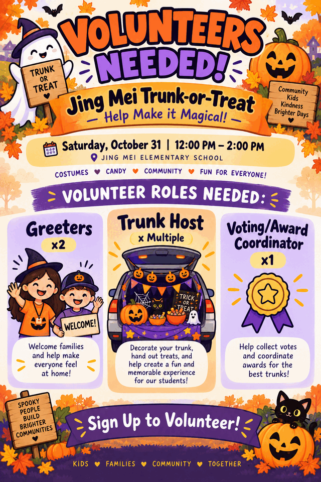 Trunk or treat